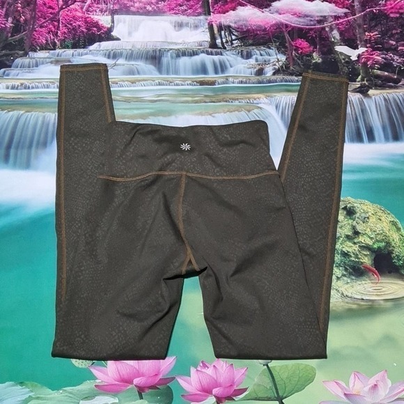 Athleta Leggings Green Size XXS - Picture 4 of 6